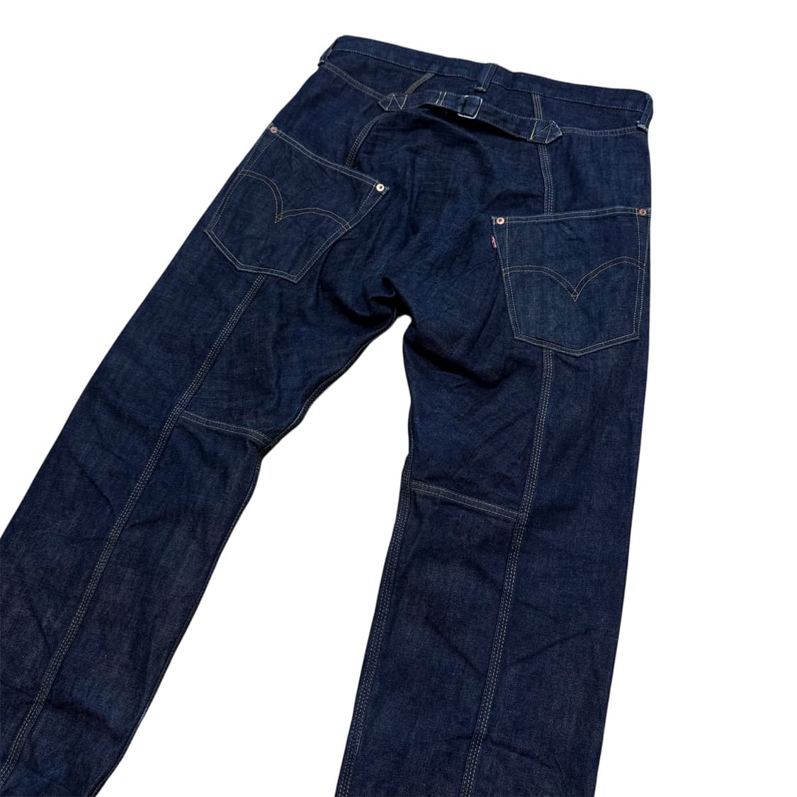 준야와타나베 리바이스 절개 신치백 데님 상품이미지3