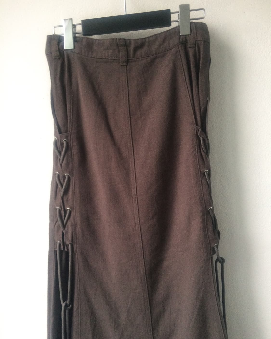 Side lace up point skirt 상품이미지9