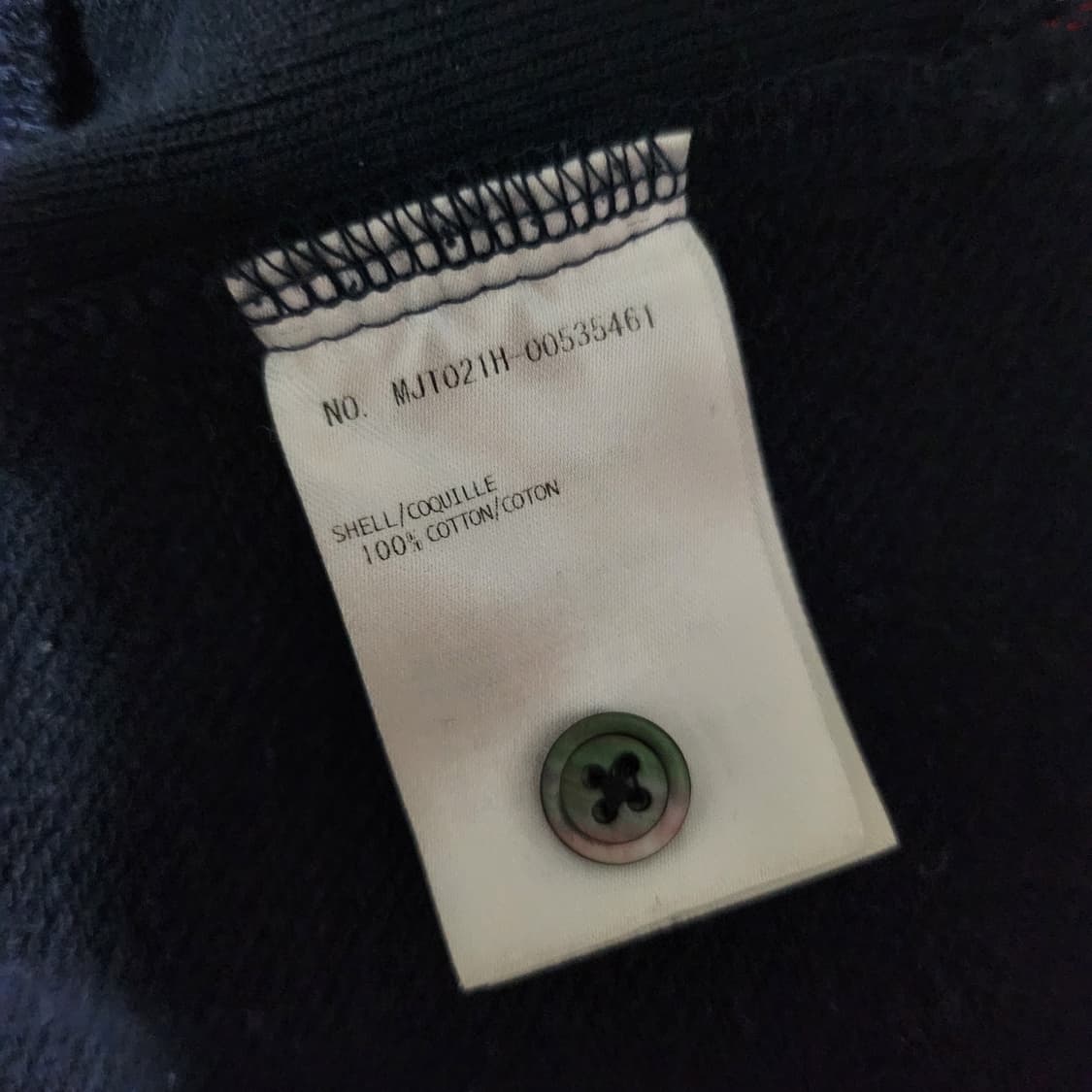 톰브라운 사선완장 맨투맨 2사이즈 네이비 상품이미지6