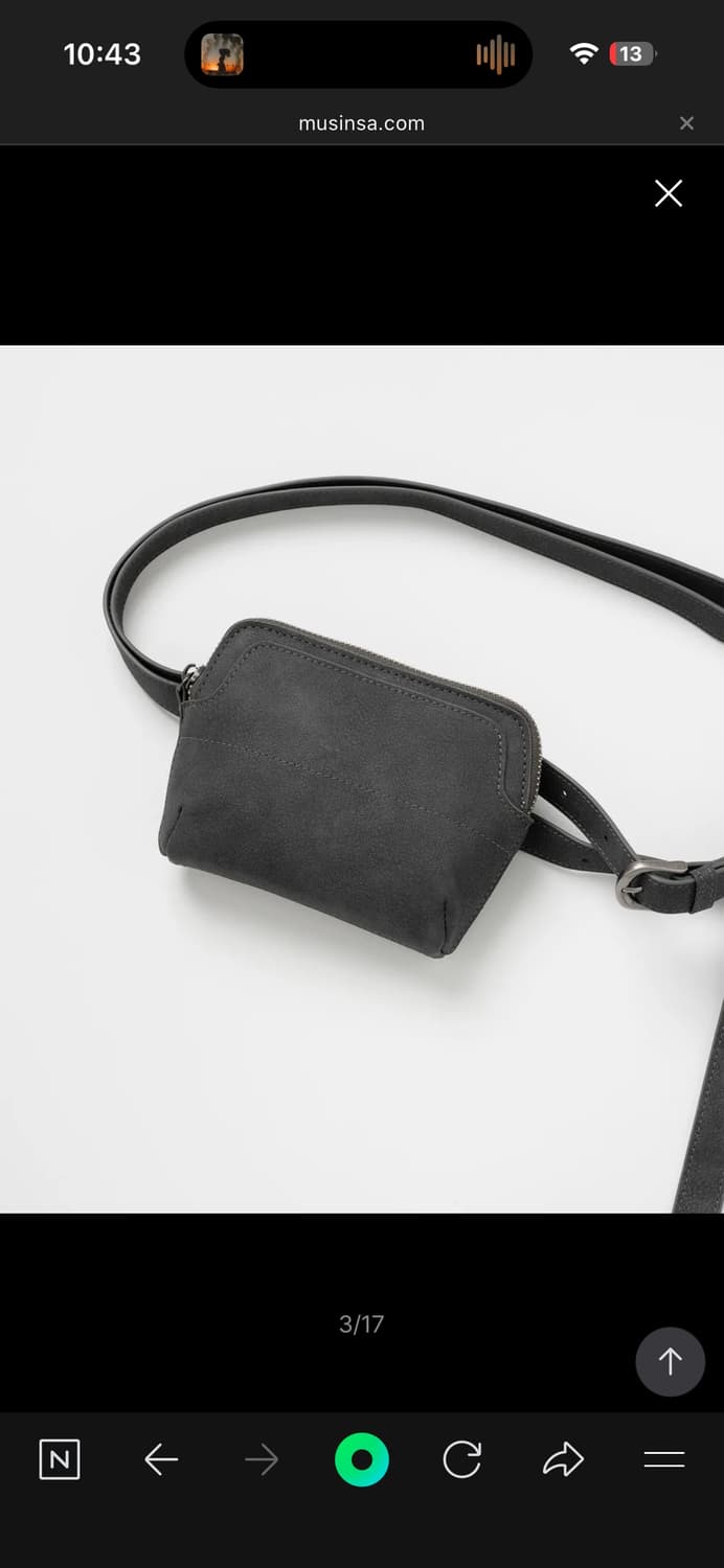 밀로우먼 미니 번 백  상품이미지4