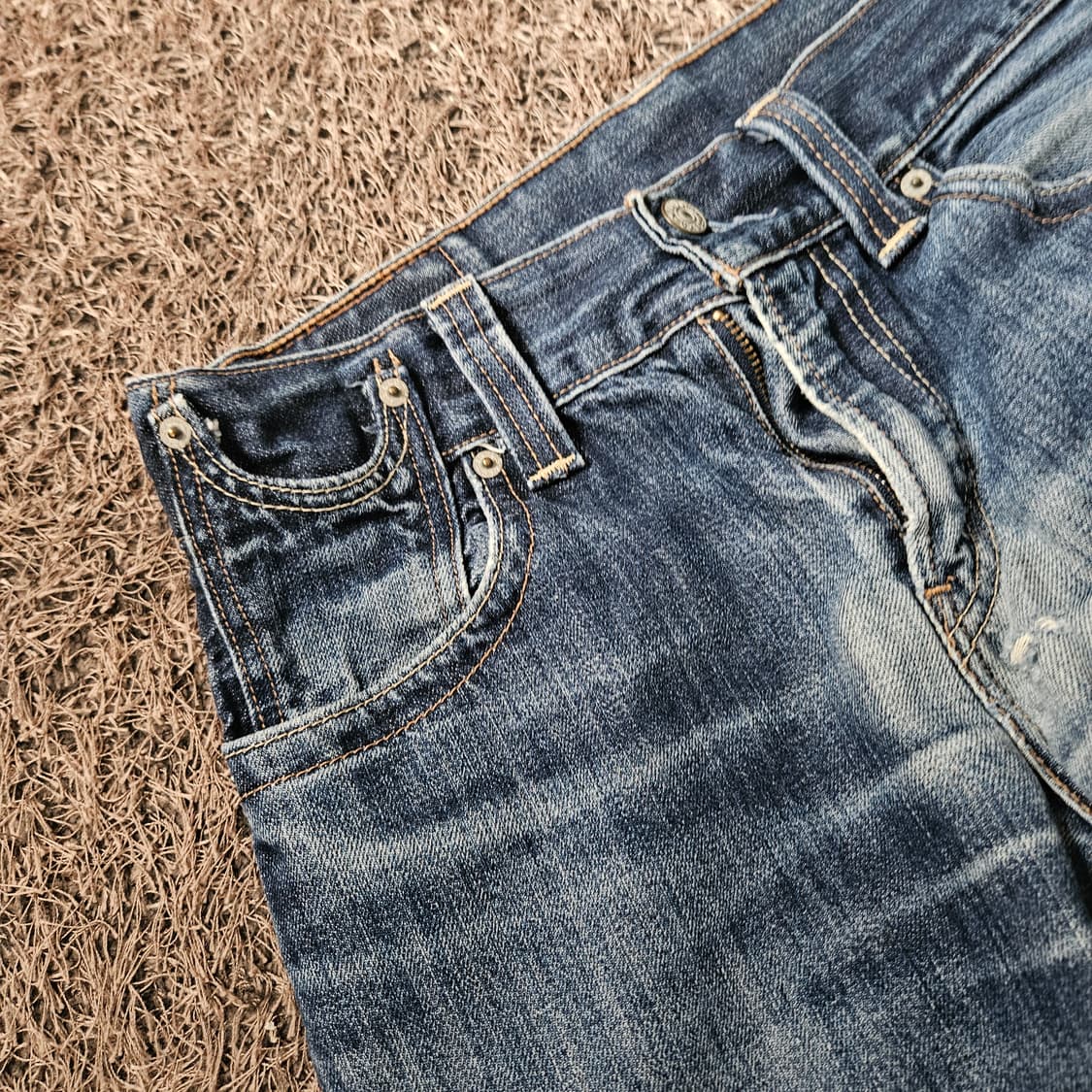 리바이스(Levis) No.523 00's 빈티지 커팅 데님 팬츠 30 상품이미지6
