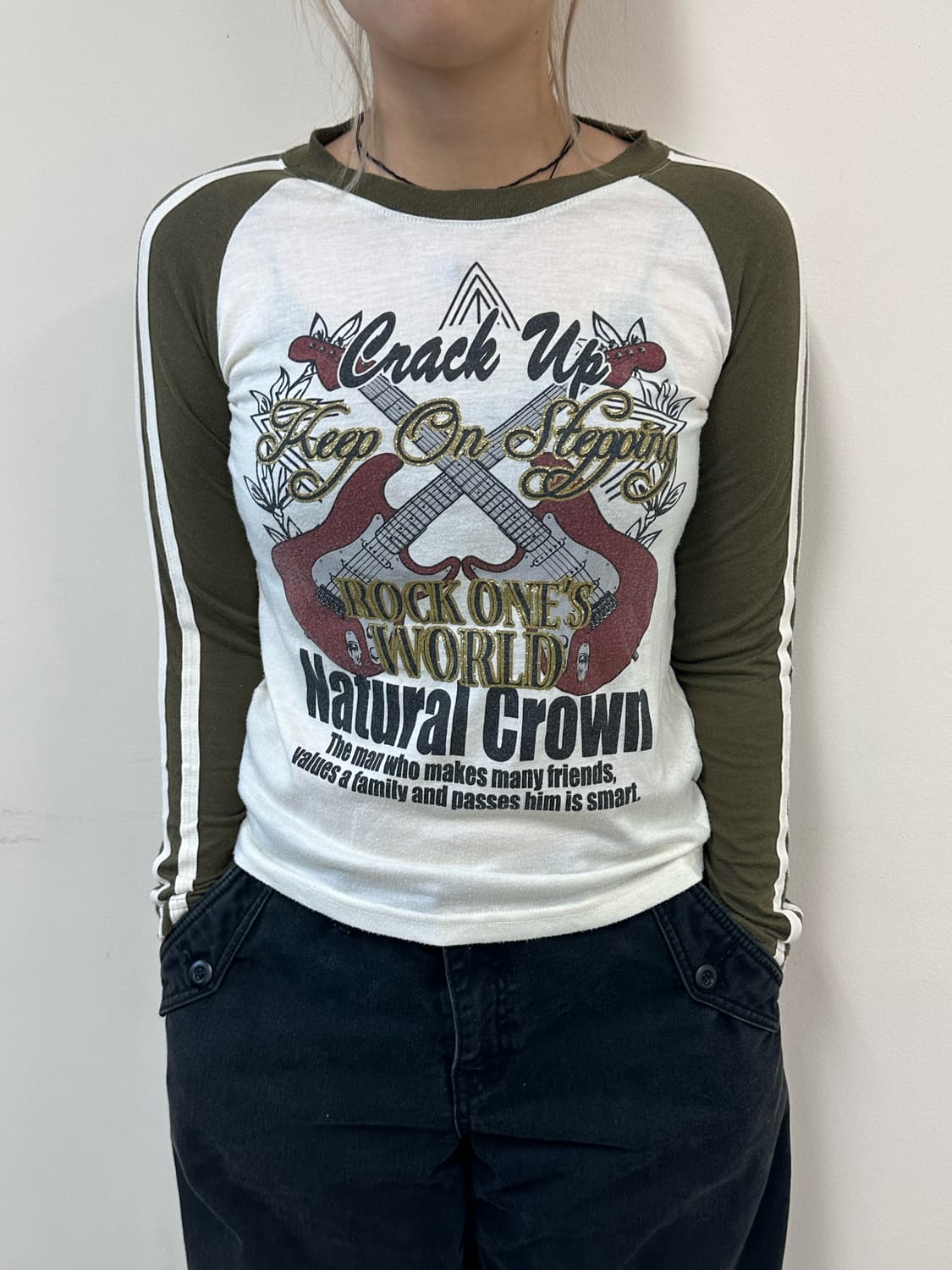 rock printing long sleeve 상품이미지1