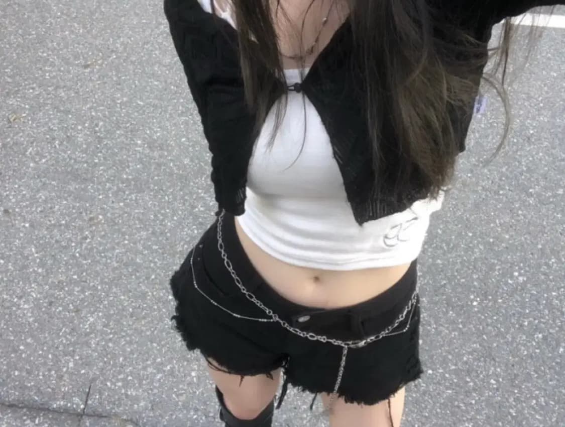 애즈온 미카가디건 블랙 상품이미지2