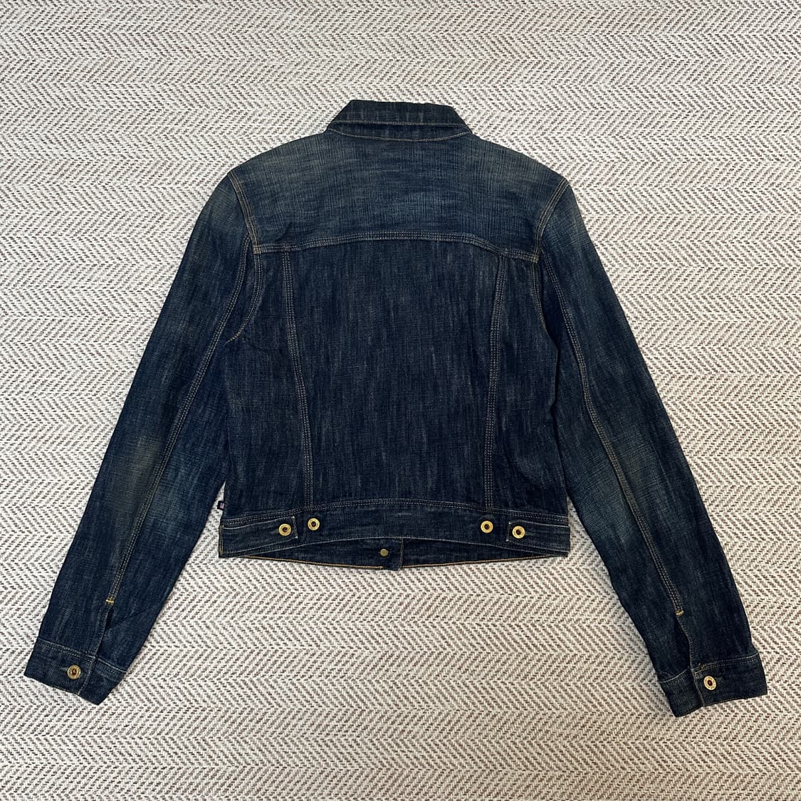 POLO JEANS woman denim trucker jacket 상품이미지2