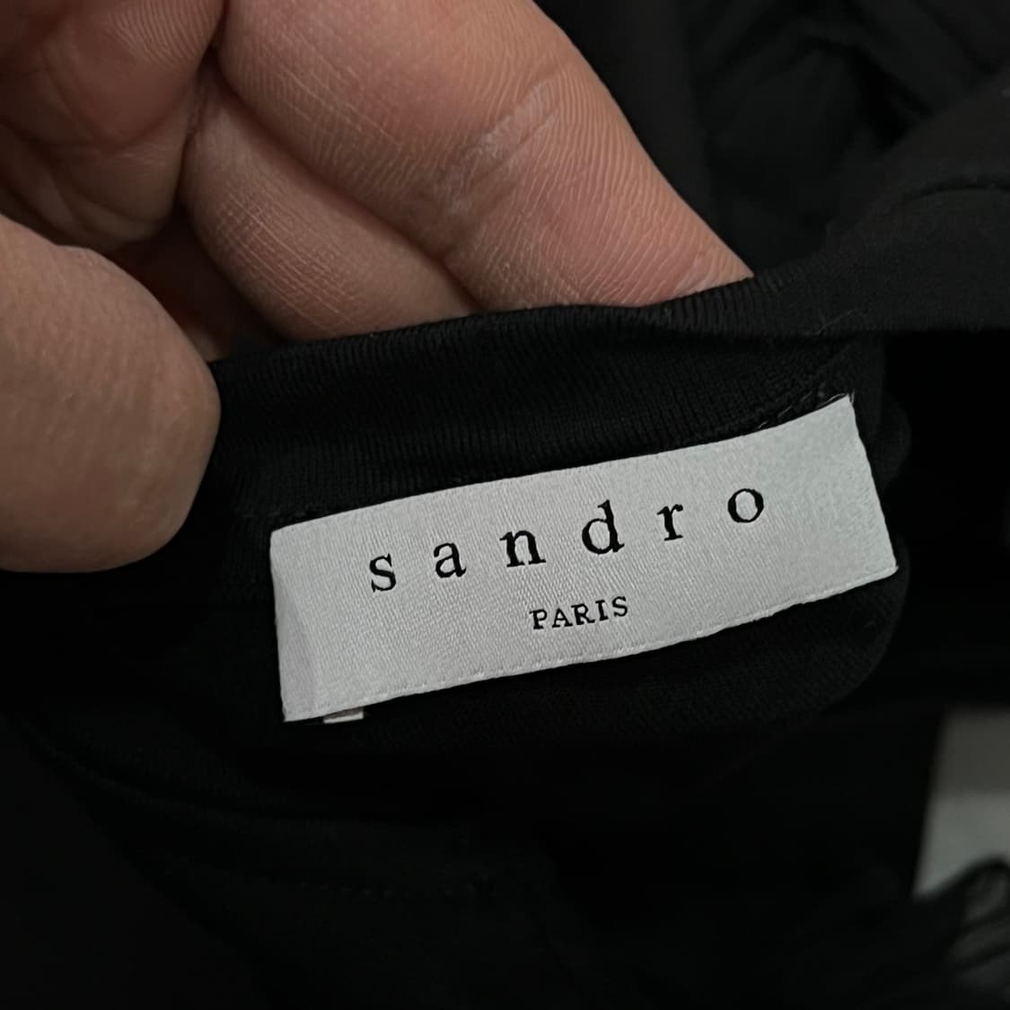  산드로 플리츠 퍼프 반팔티 y16063 상품이미지6