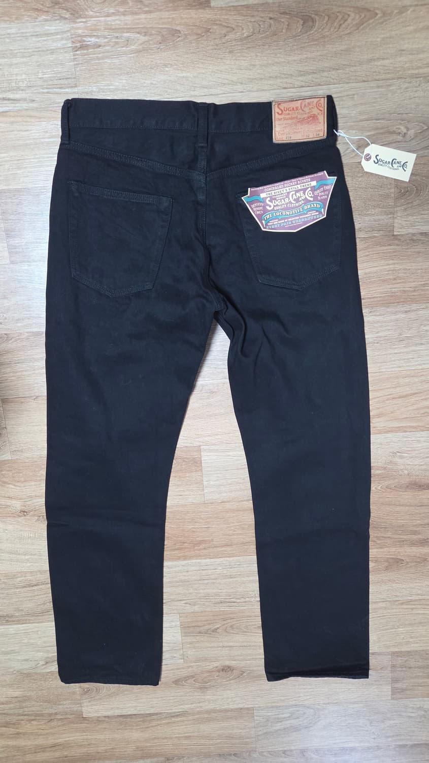 새상품)슈가케인 블랙 데님 32 상품이미지2