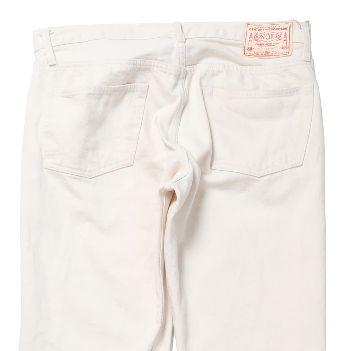 본쿠라 Boncura 66 Off White Denim Pants 
 상품이미지5