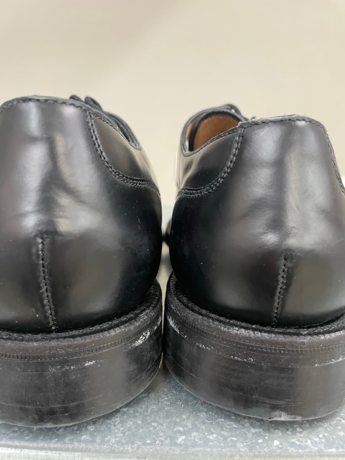 얀코 레더 로퍼 블랙 9.5 상품이미지9