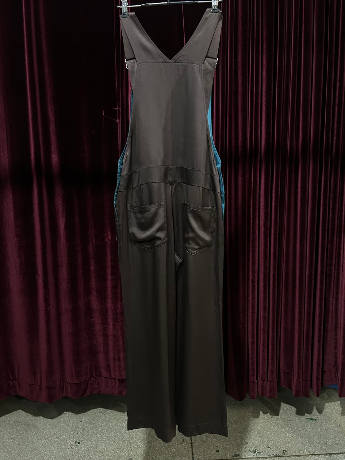 IO YUKOMURA" TA silk 100% overall 상품이미지5