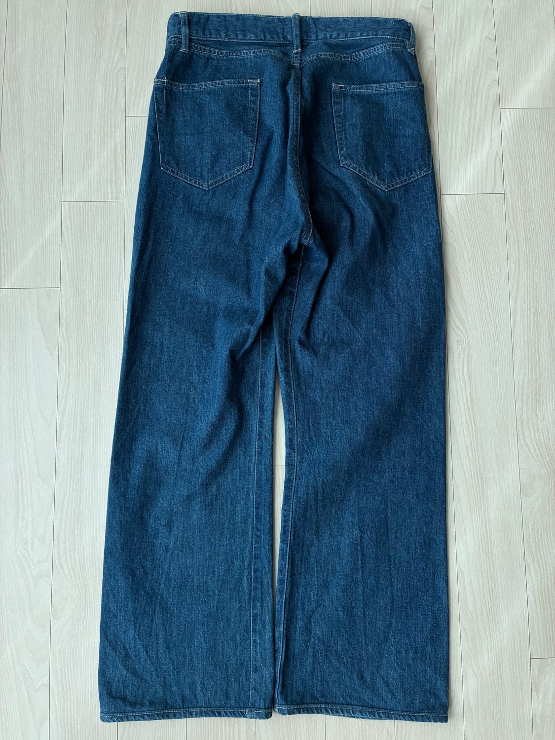 오라리 셀비지 라이트 데님 3사이즈 2벌 일괄 판매 상품이미지9