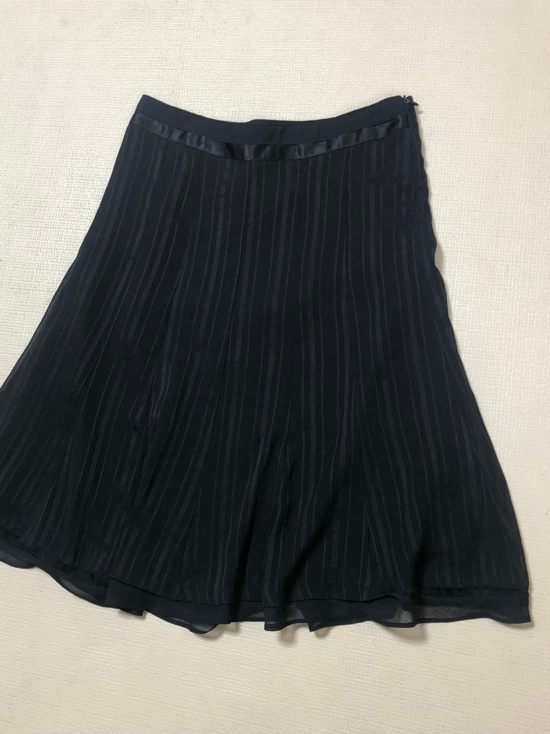 빈티지 블랙 스트라이프 스커트 상품이미지10