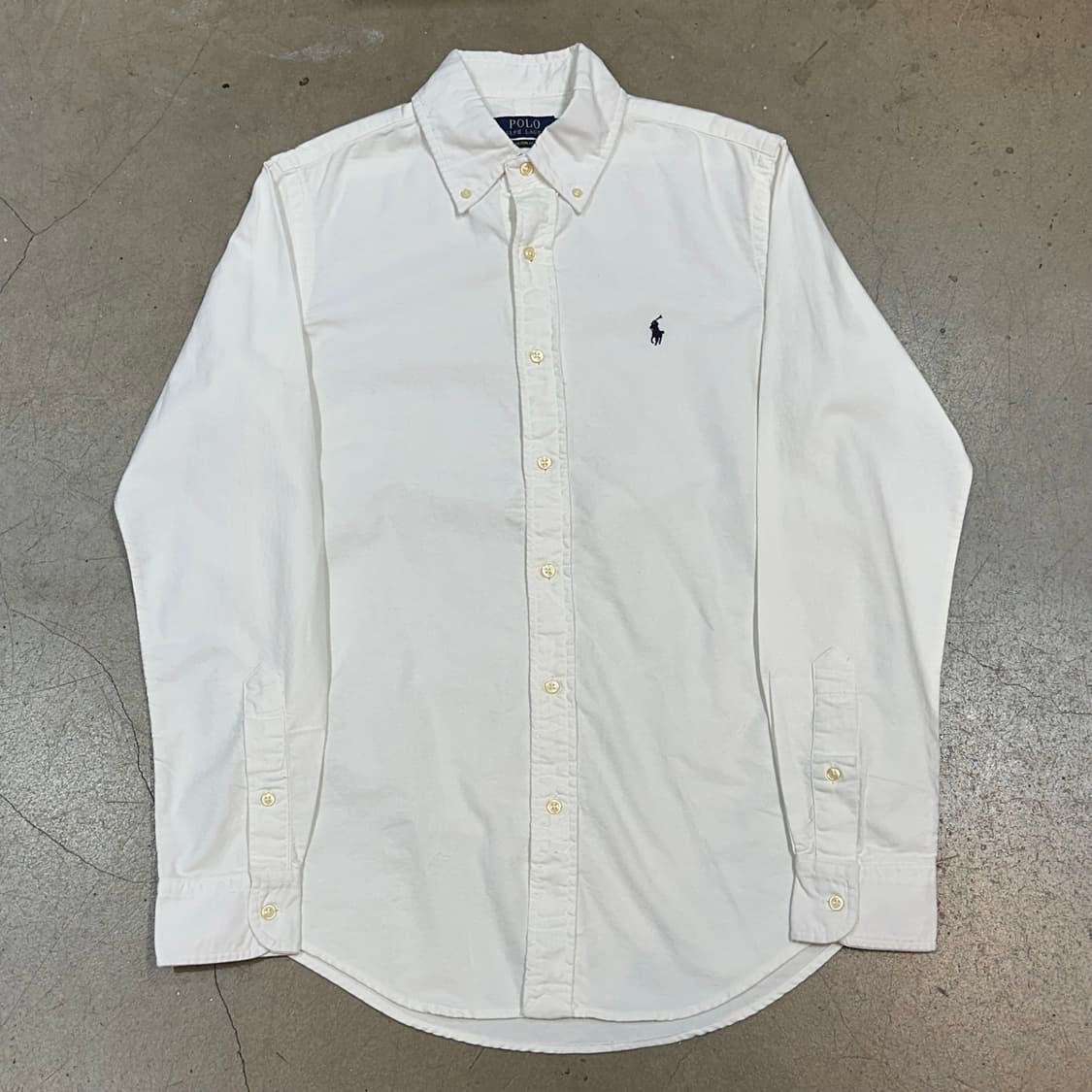 S 폴로랄프로렌 커스텀핏 화이트 셔츠 상품이미지2