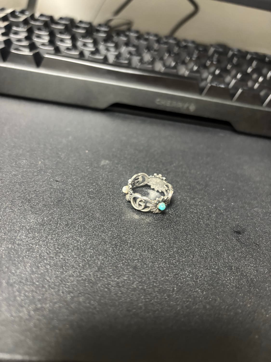 구찌 더블 G 자개반지 플라워링 (18호) 상품이미지4