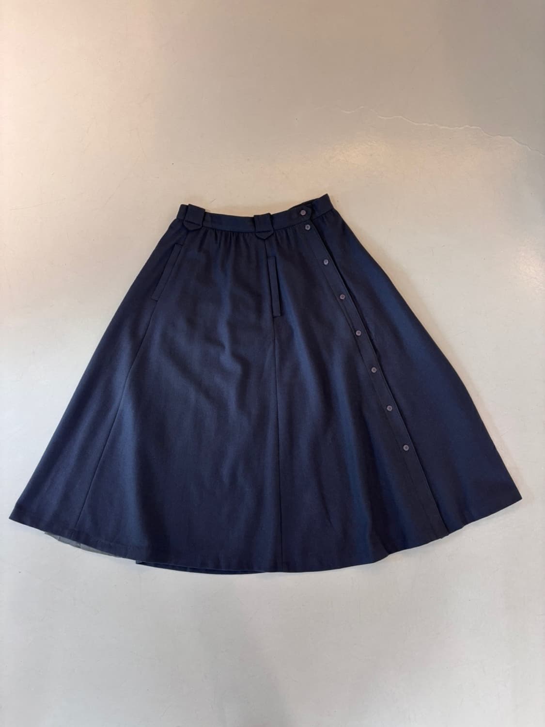 Vintage Plit Wool Skirt 상품이미지2