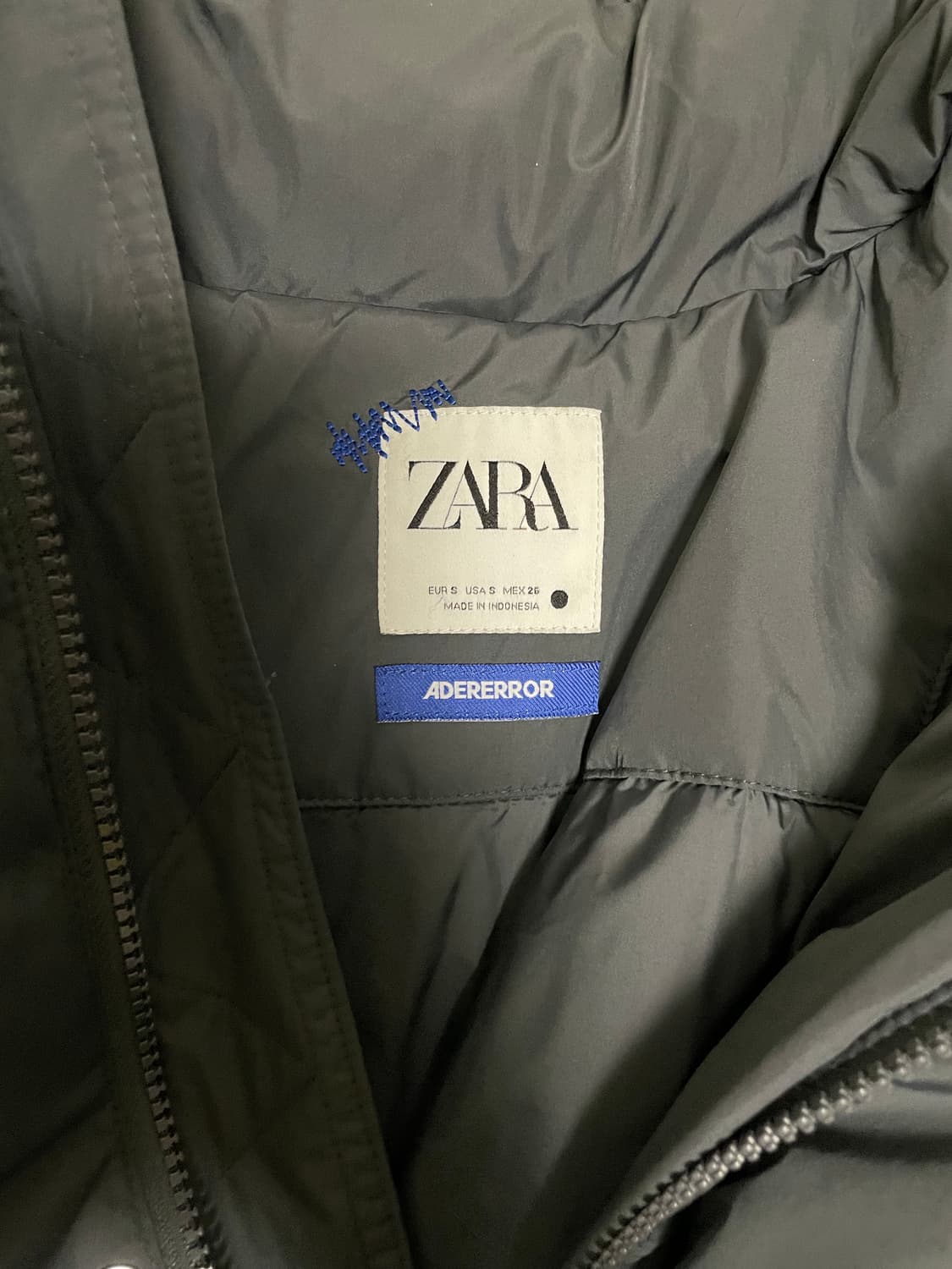 [s]아더에러x자라 오버사이즈 패딩 상품이미지4