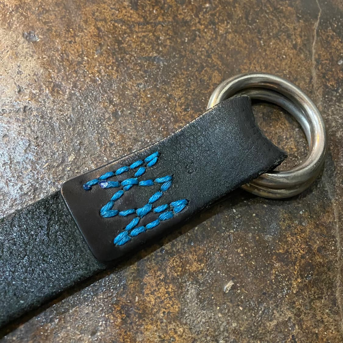 (36) 비즈빔 더블링 가죽 벨트 상품이미지3