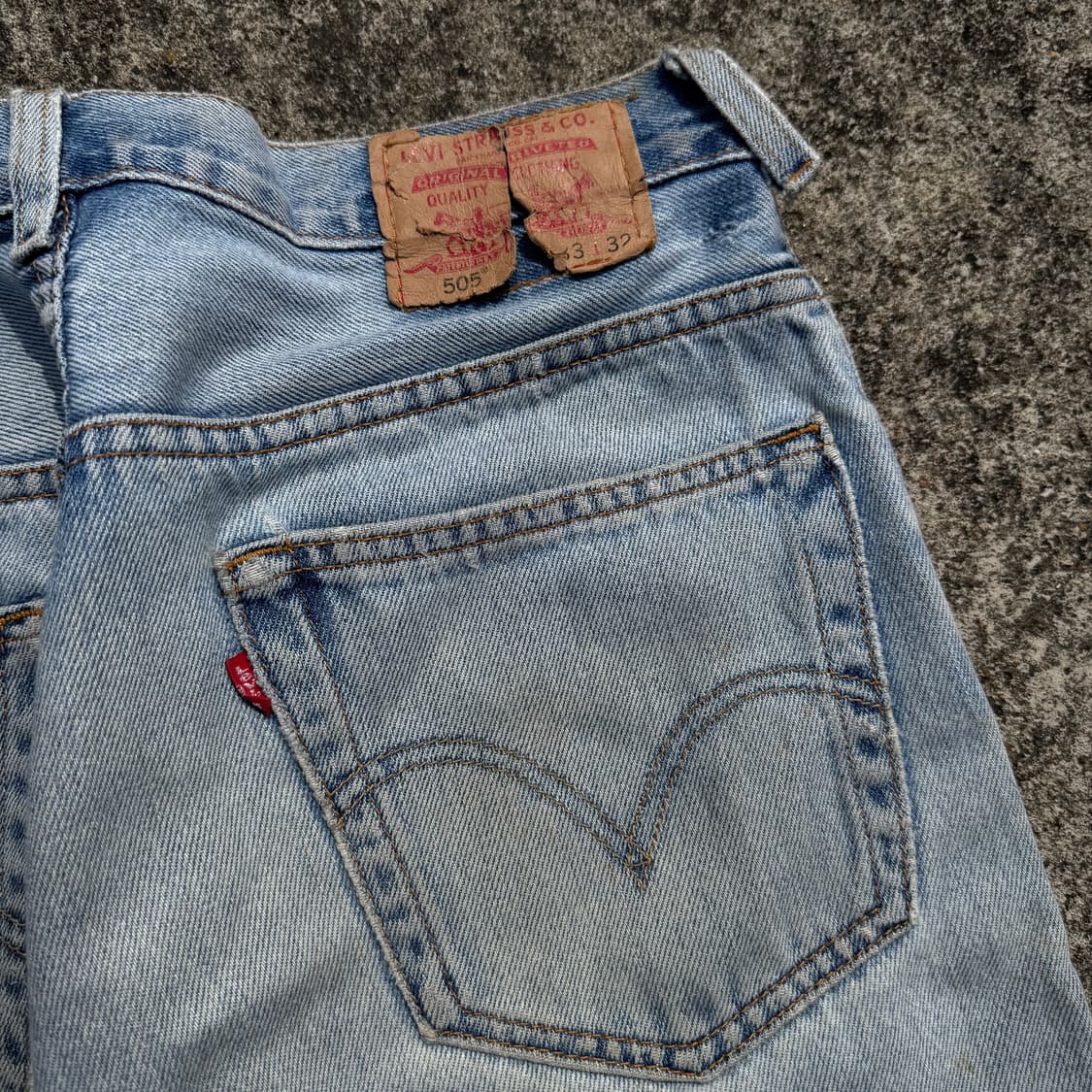 [34] 리바이스 505 커스텀 데님 팬츠 상품이미지8