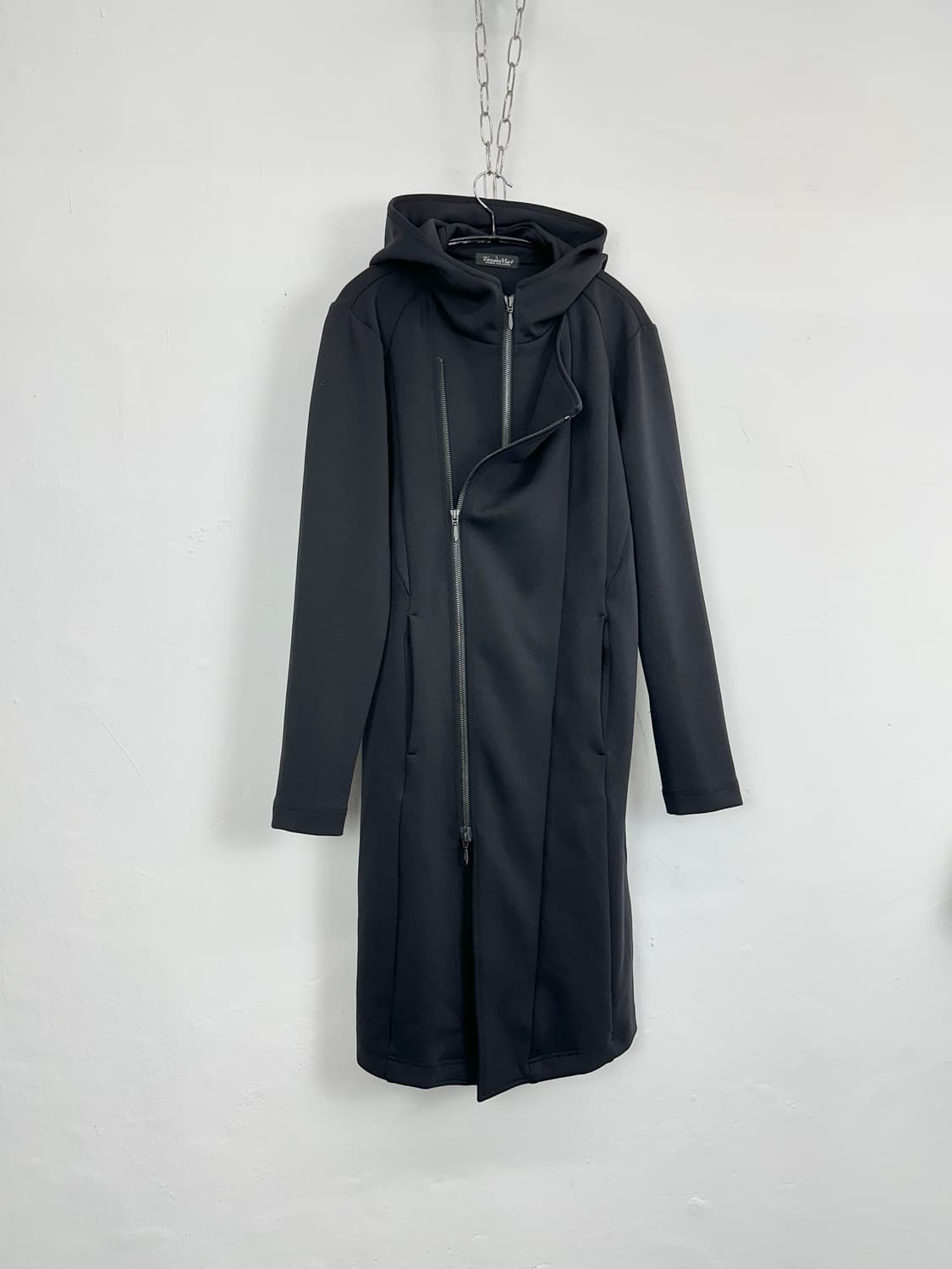 Tornado Mart Asymmetric Zip Hooded Jacke 상품이미지4