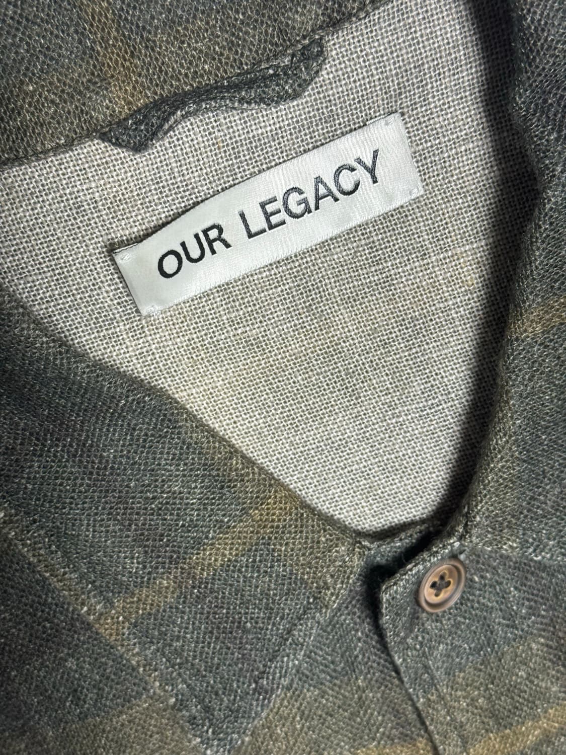 아워레가시 박스 셔츠 미라지 왁스 체크 48 상품이미지3