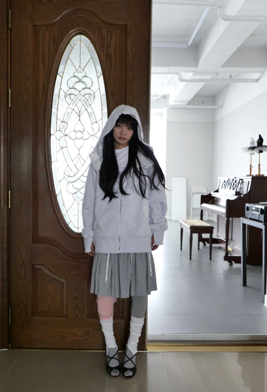 베이비랩 후디 후드집업 EGGSHELL HOODIE 상품이미지3