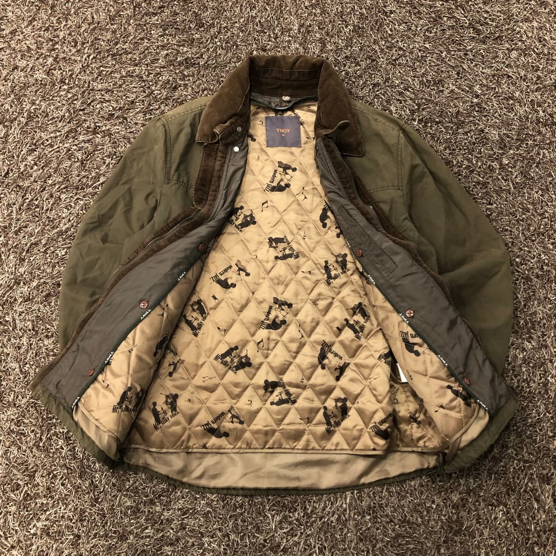 TNGT 코듀로이 카라 헌팅 자켓 상품이미지3