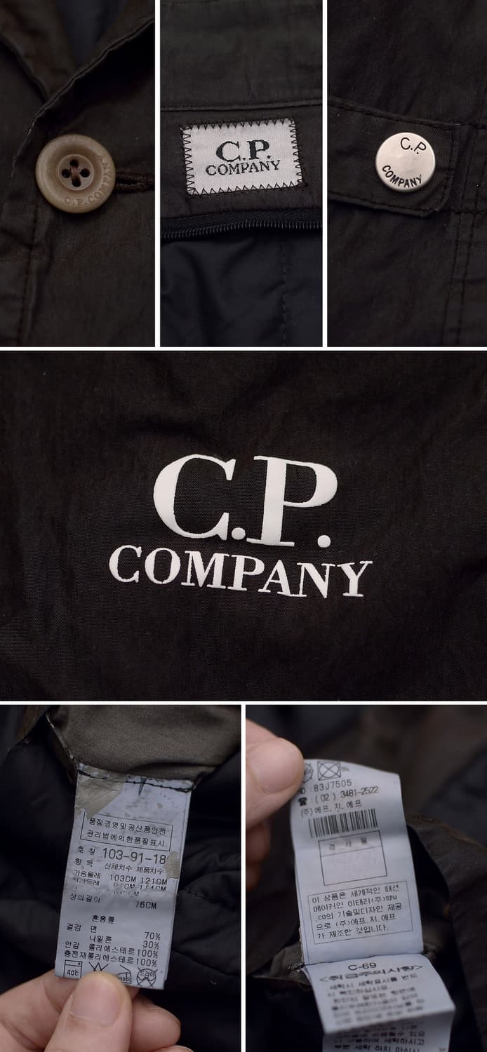 씨피 (CP) 컴퍼니 코티드 가먼트다잉 워싱 야상 자켓 (105+) 상품이미지10