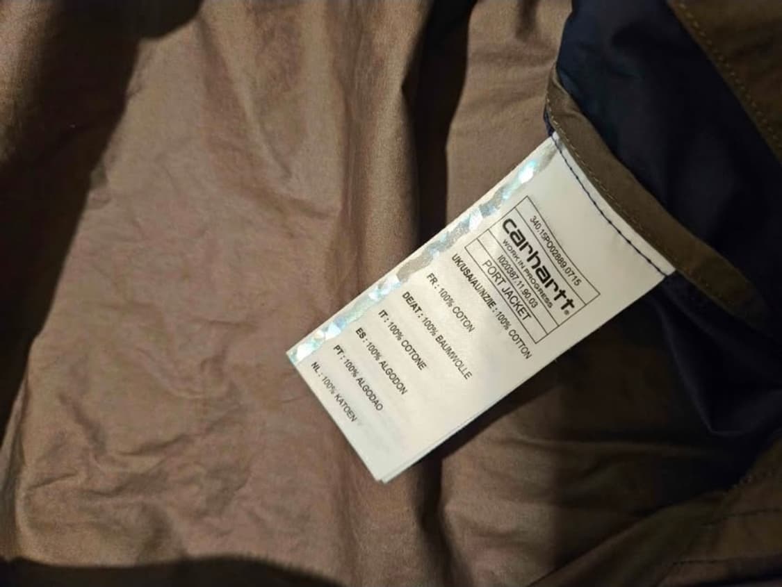 칼하트 포트 자켓 카키 네이비 L 상품이미지2