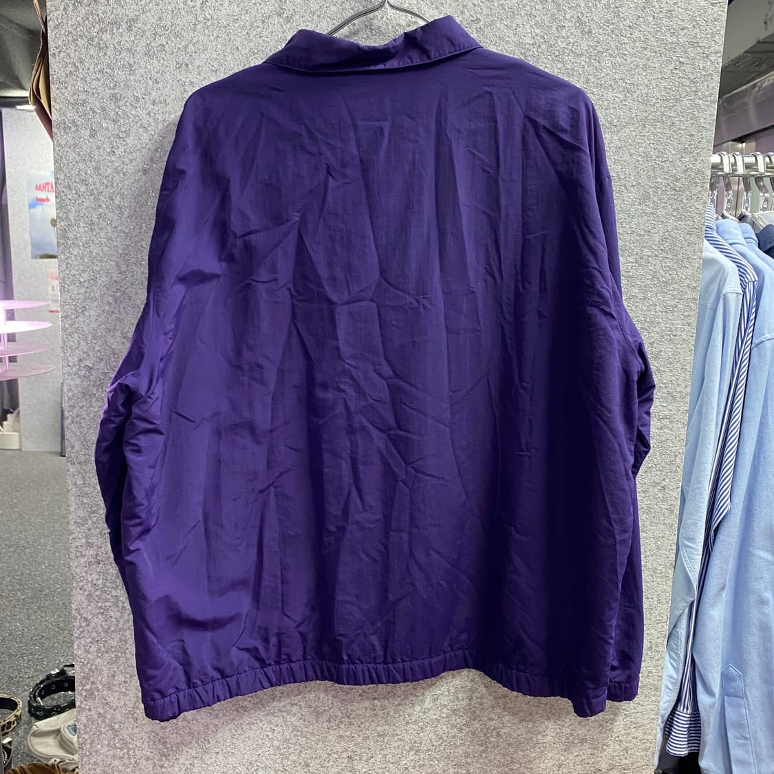폴로 90s 나일론 퍼플 스윙톱 자켓 B3111 상품이미지5