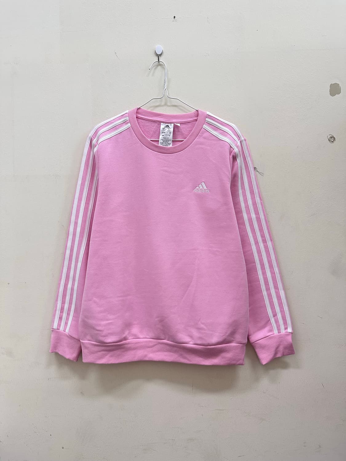 아디다스 베이비핑크 맨투맨 상품이미지1