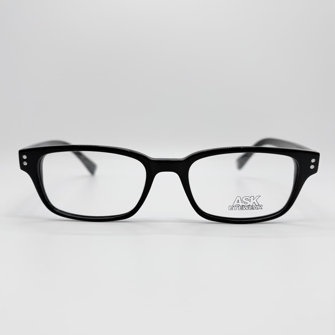 ASK 사각 블랙 빈티지 뿔테 상품이미지3