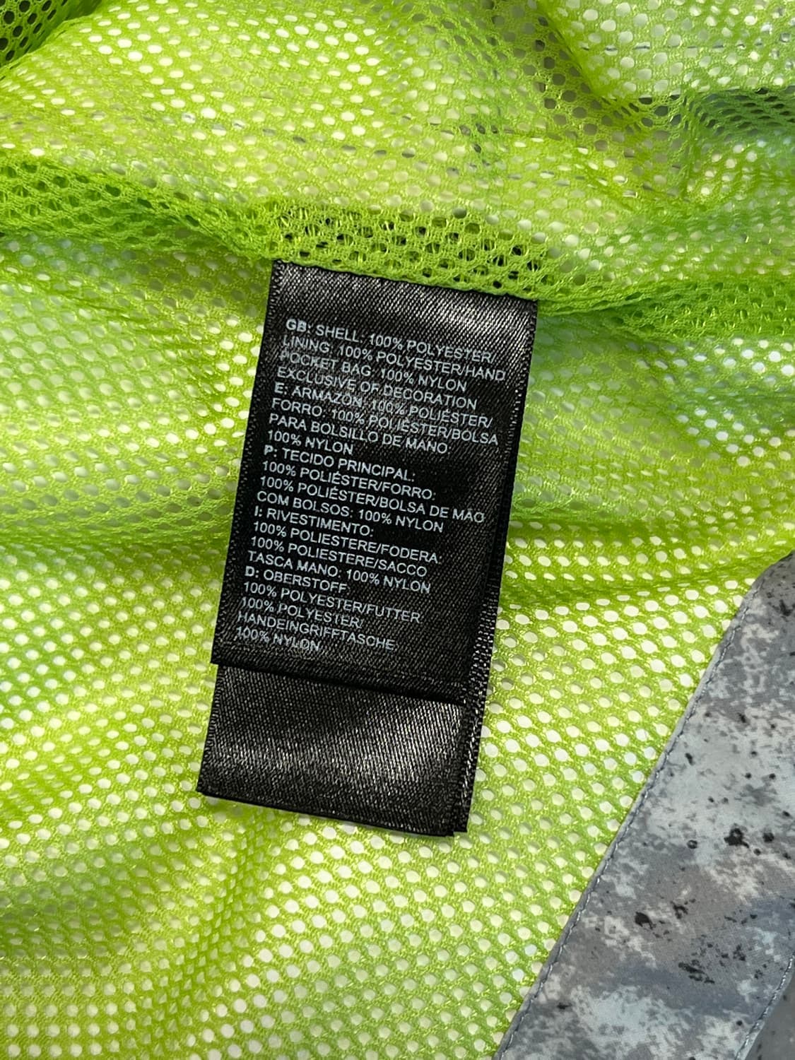 (L) 노스페이스 키즈 패턴 우븐 바람막이 상품이미지4