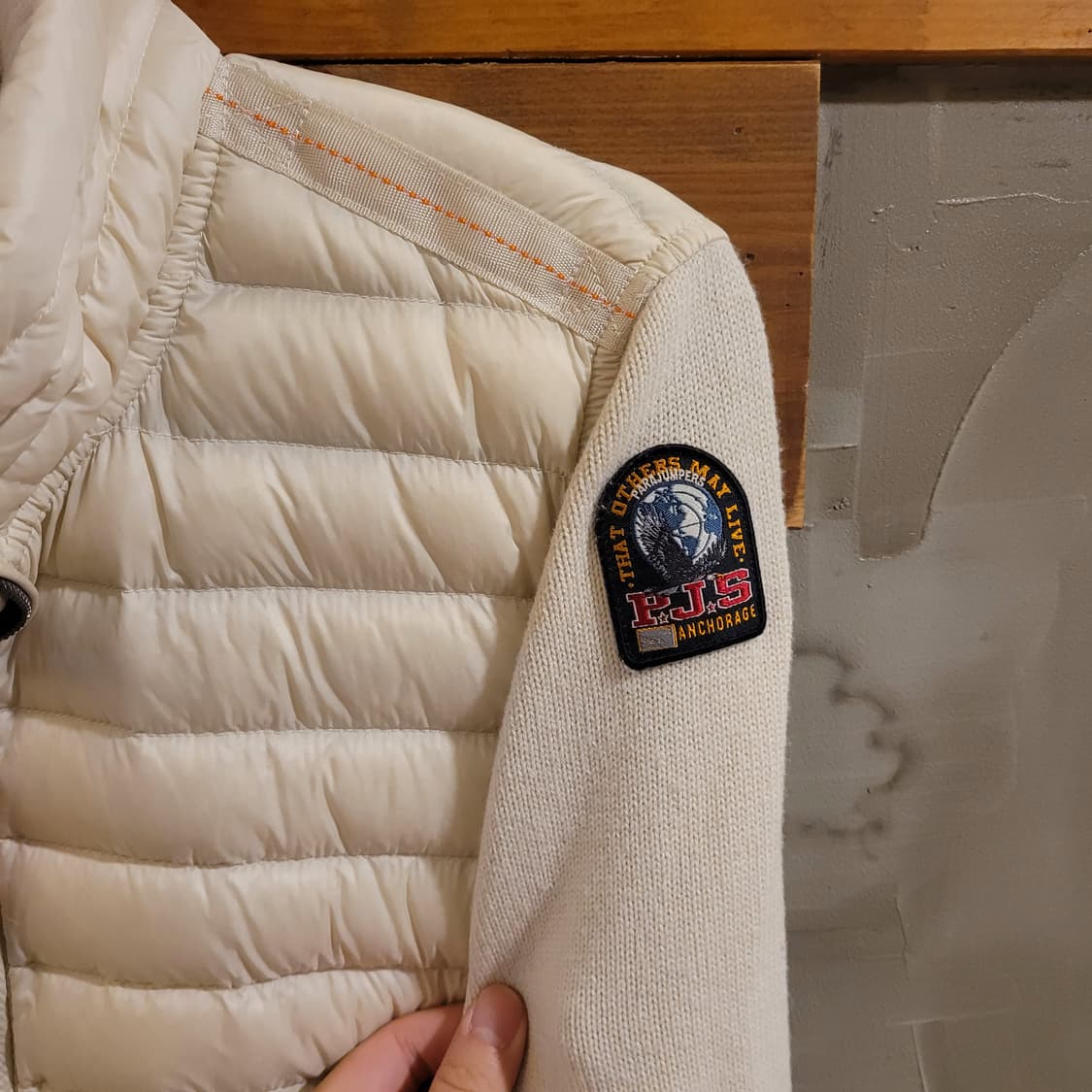 파라점퍼스 니트패딩 S 상품이미지4