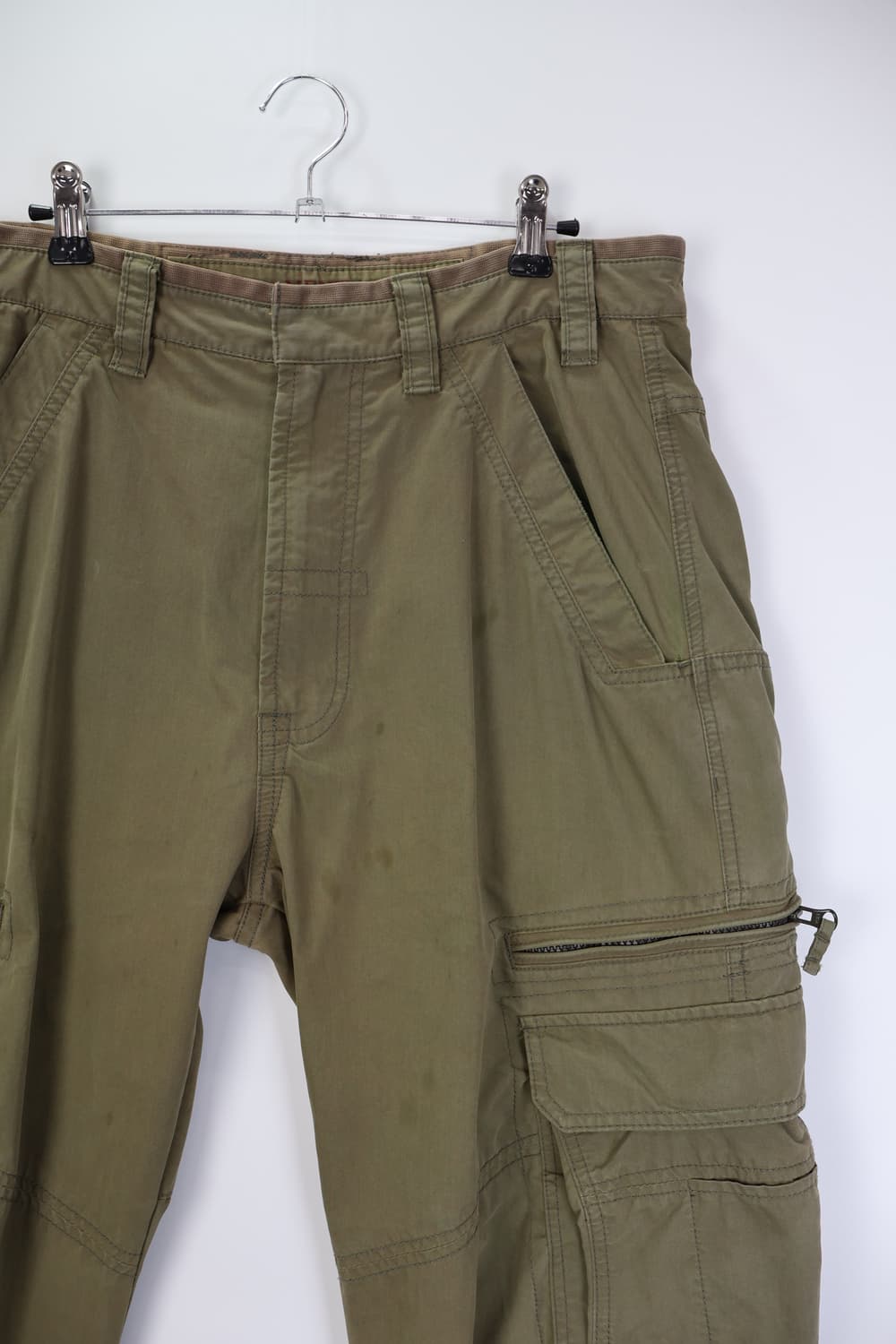  Vtg Khaki Caro Pocket Trousers 상품이미지8