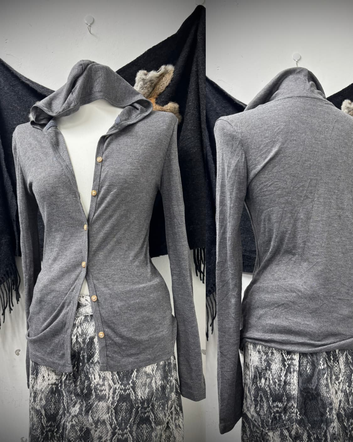 GREY BASE Y2K Aisaki Shop Coordination 상품이미지4