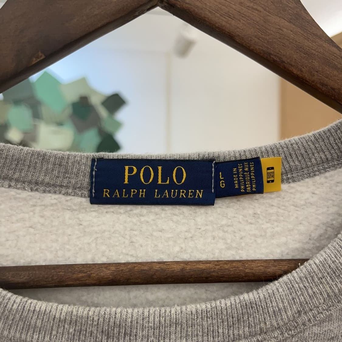 폴로 랄프로렌 빈티지 베이직 빅 로고 맨투맨 L C06573 상품이미지5