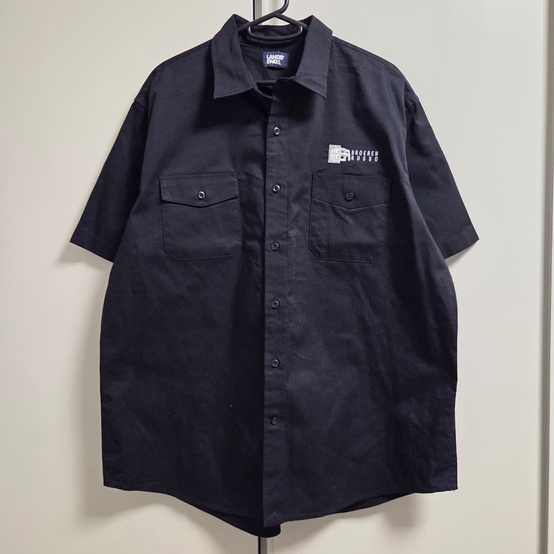 Land's end 반팔 워크 셔츠 XL-2XL(105-110) 상품이미지1