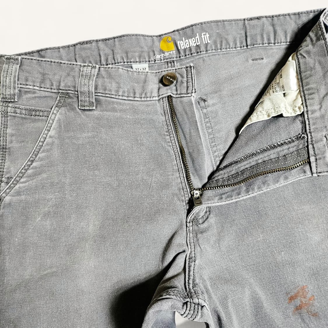 [32X32][칼하트]러기드 플렉스® 릴렉스핏 캔버스 워크 팬츠 상품이미지4