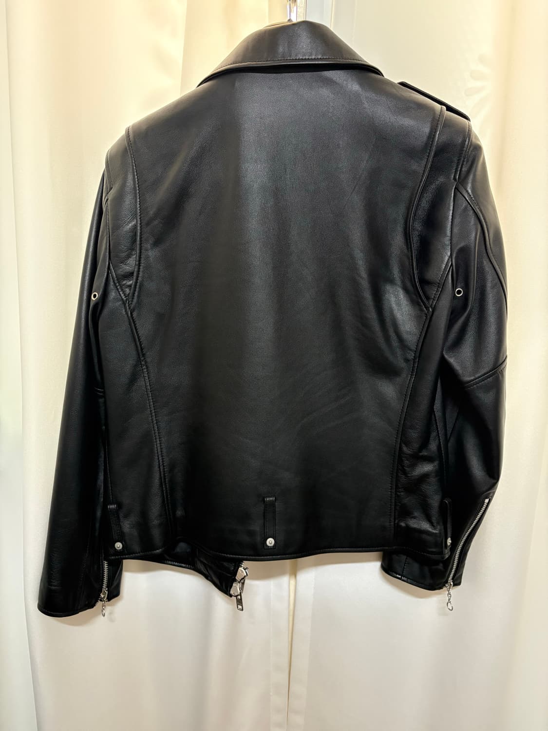 드림월드 램스킨 클래식 라이더 자켓 상품이미지2