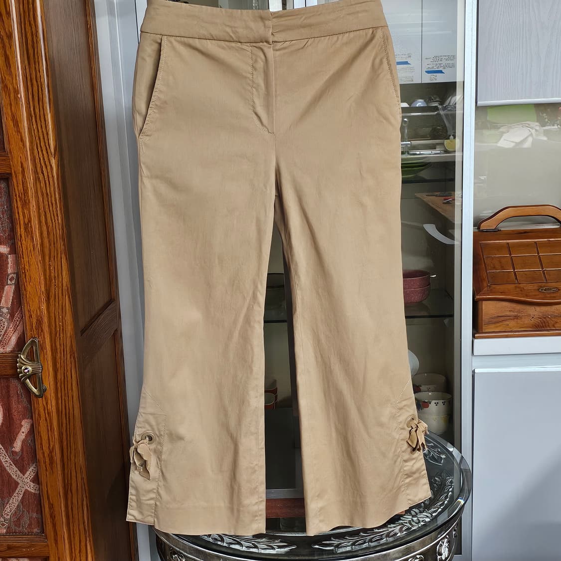 27인치/36 정품[LUCKY CHOUETTE] 럭키슈에뜨 부츠컷 팬츠 상품이미지1