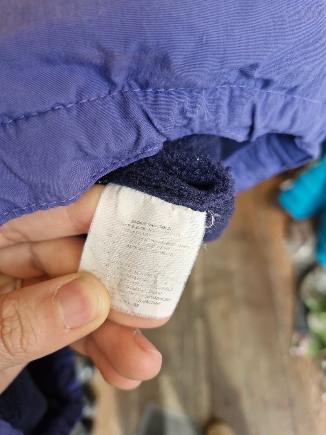 Z-491 파타고니아 캐플린 쉘드 신칠라 봄버 웜업 자켓  상품이미지9