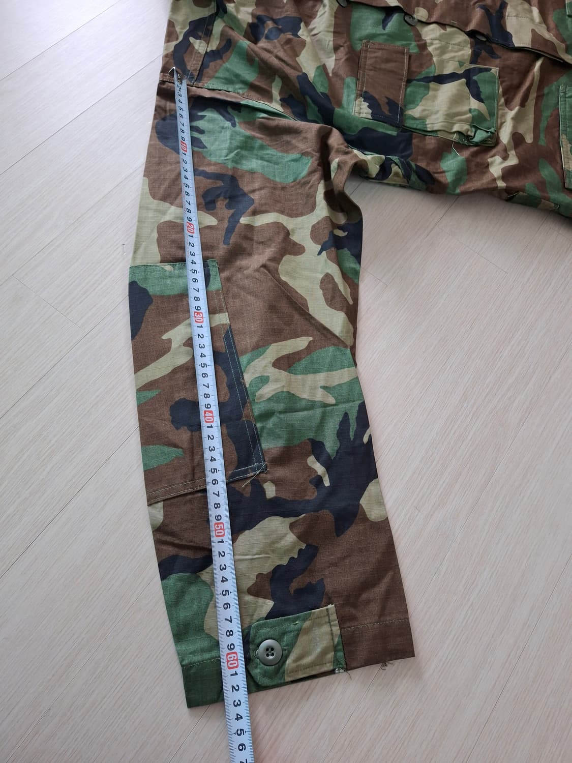 미군 밀리터리 우드랜드 카모 립스탐 상의 M-R 상품이미지8