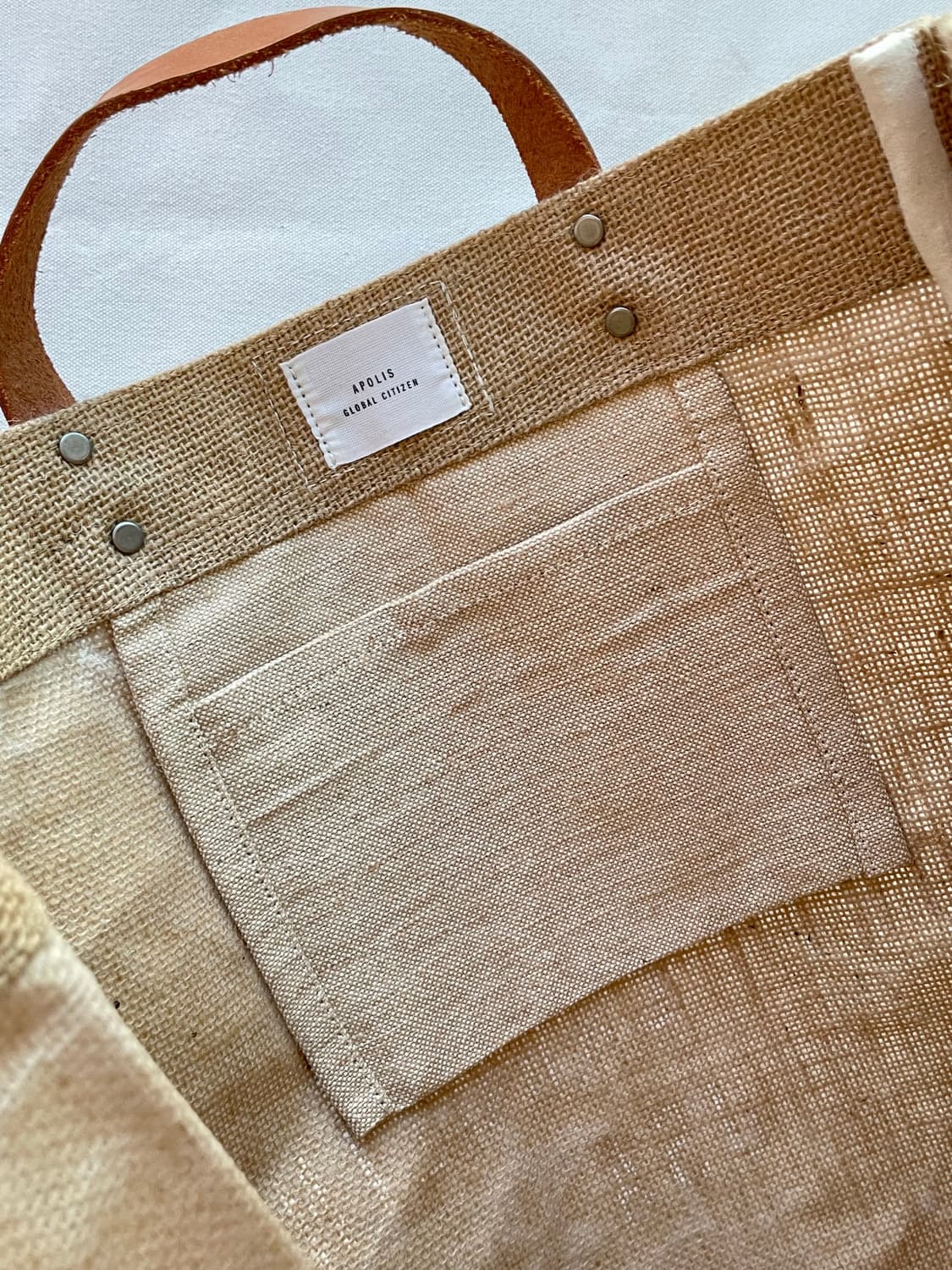 [새상품] 아폴리스 마켓 백 글로벌 시티즌 / APOLIS Bag 상품이미지5