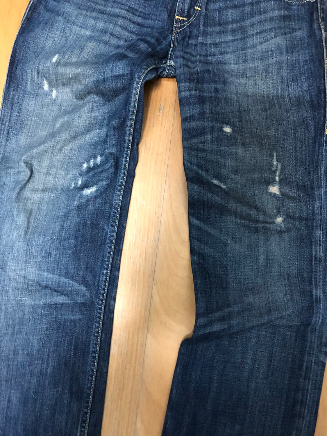 리바이스 504 빈티지 워싱 데미지 스트레이트핏 데님팬츠 30 상품이미지4