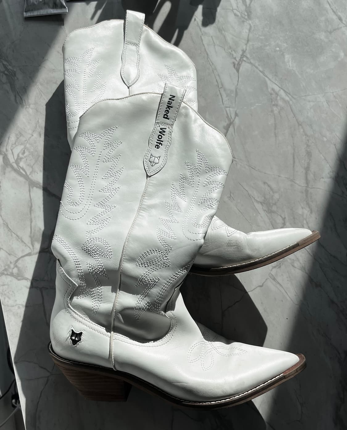 Naked wolfe 웨스턴 레더부츠 상품이미지2