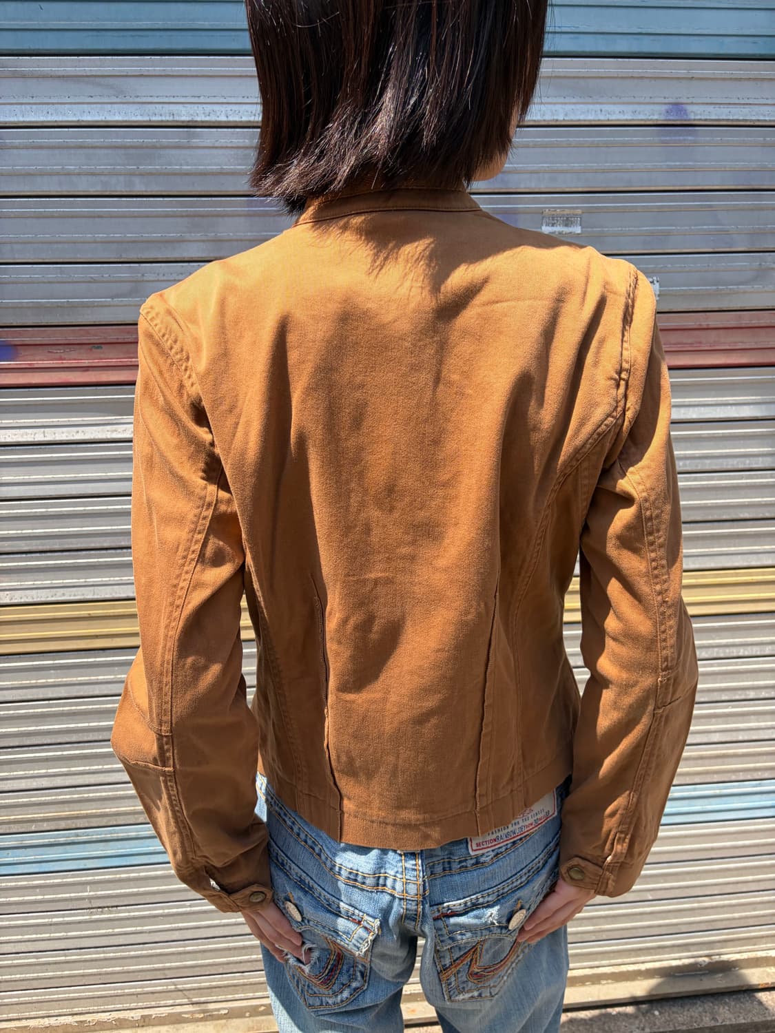 Polo Jeans 밀리터리 코튼 라이더 자켓 M  상품이미지7