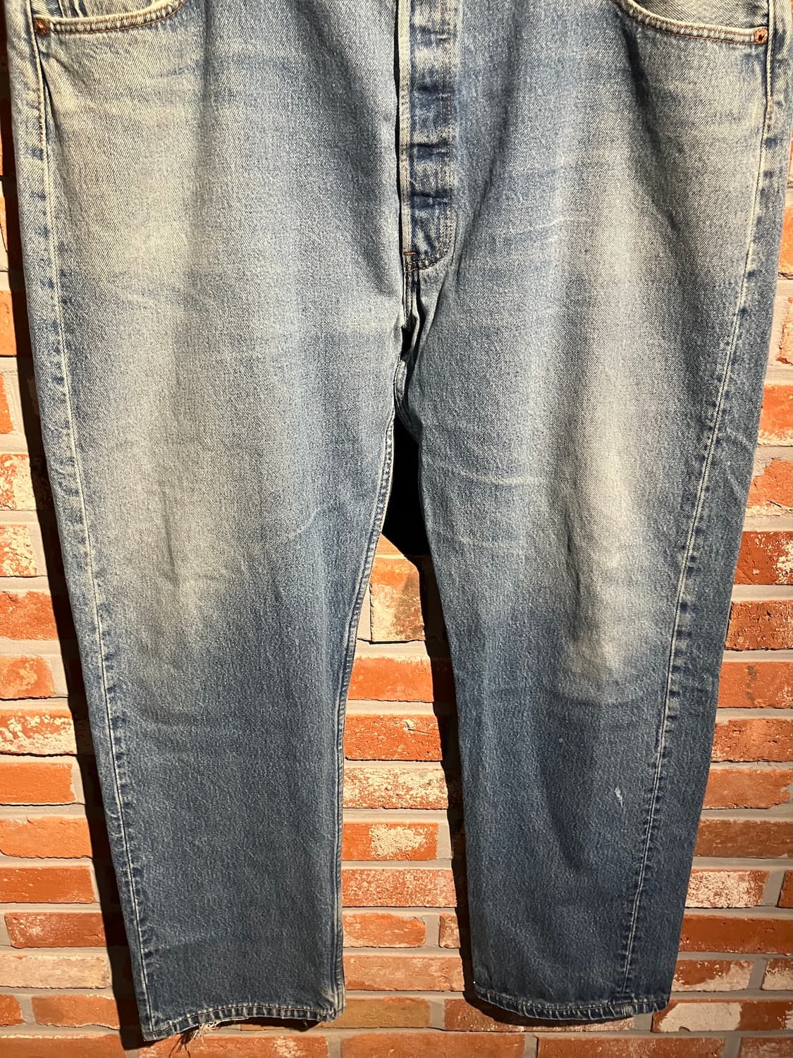 90s USA 빈티지 리바이스 501 데님 팬츠 빅사이즈 상품이미지4
