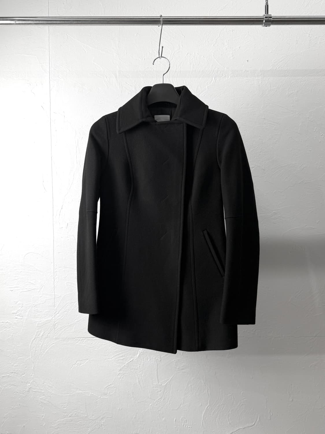 Costume National 오프셋 울 코트 상품이미지1