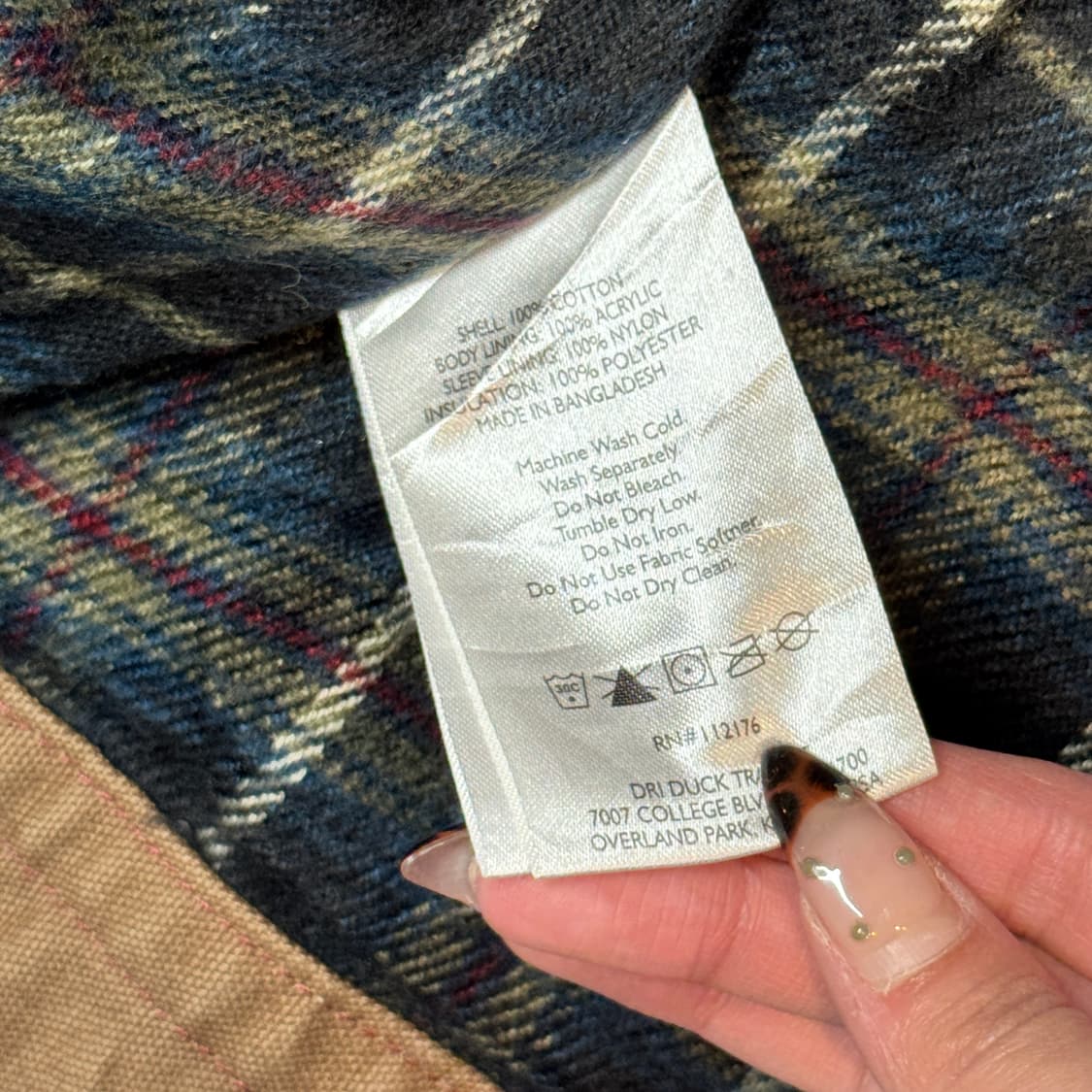 XL) DRI DUCK USA 덕캔버스 워크 자켓 3M 스카치 상품이미지9