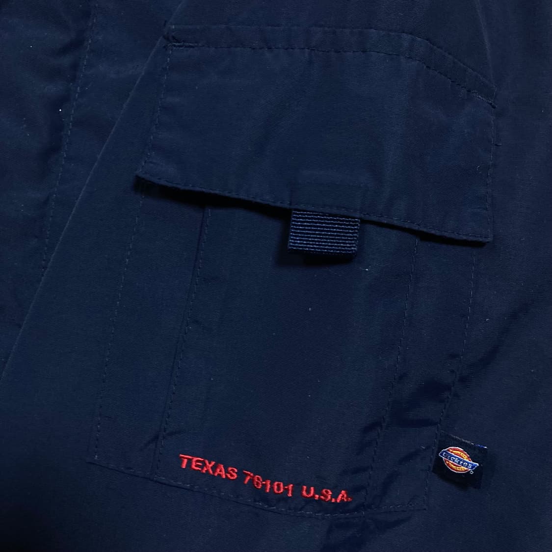 디키즈 스몰 로고 네이비 바람막이 상품이미지3