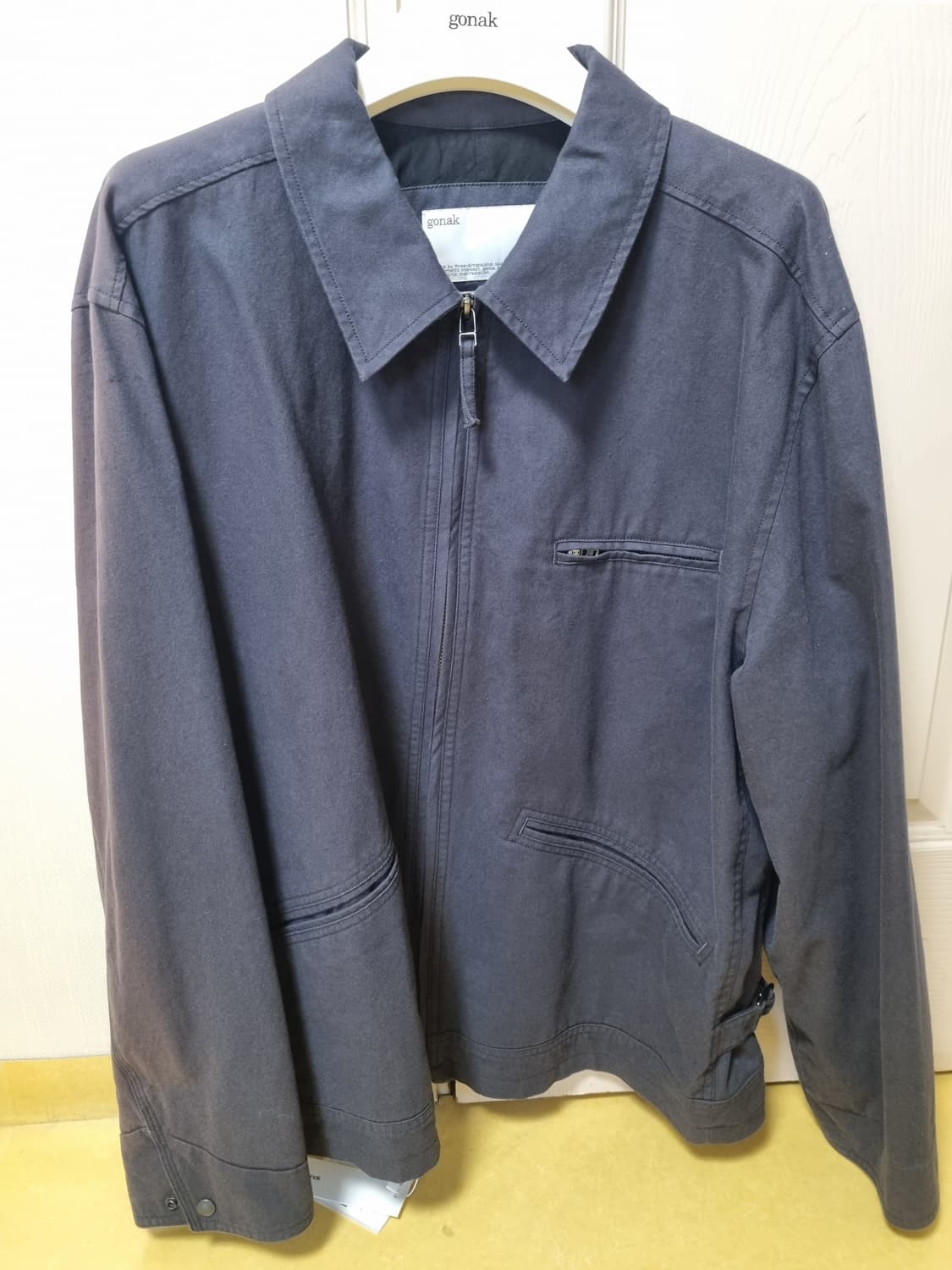 고낙 스윙탑 자켓 인디고 퍼플 3사이즈 상품이미지1